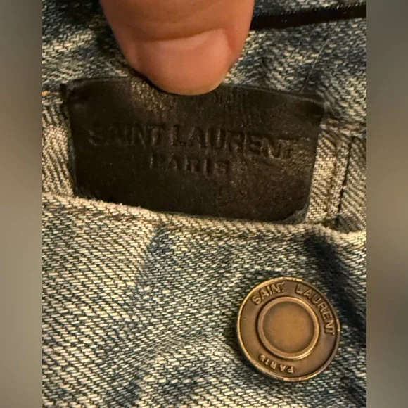 Men’s Saint Laurent Slim Fit Jeans - Picture 5 of 7
